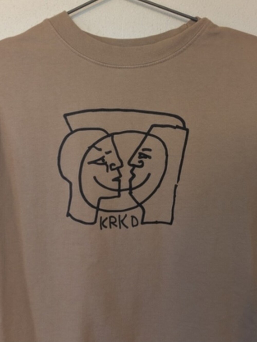 KRKD Brown Graphic Sweatshirt Medium